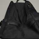 PINCNEL Women Backpack Purse Waterproof Nylon Anti-theft Rucksack Lightweight Shoulder Bag (Medium, Black)