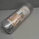 Kitchen Mat Kitchen Rugs Sets of 2 PCS Non Slip Washable, Linen-Like 0.3" Thick Cushioned Absorbent Kitchen Mats for Floor, Mild Anti-Fatigue Sink Laundry Standing Mat, Gray 17"x30"+17"x59"