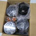 4 Pack Modern Exterior Light Fixtures Outdoor Wall Light Porch Light,Modern Exterior Lamp Fixture, Anti-Rust Outside Sconce for Front House,Black Up and Down Lights Outdoor.