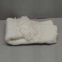 LOMAO Knitted Throw Blanket with Tassels Bubble Textured Lightweight Throws for Couch Cover Home Decor (Cream, 50x60)