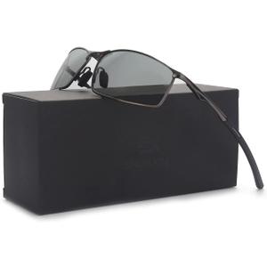 SKYWAY Polarized Sunglasses Men Women,Metal Frame UV400 Protection Sun Glasses for Driving Fishing Hiking Sports