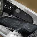 A Pair of Towing Mirrors Fit for Ford F-150 Pickup Truck 2004-2014, GDSMOTU Power Heated with Turn Signal, Puddle Light Trailer Towing Mirrors