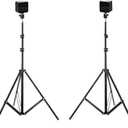 New! Hadar- VR Tripod Stand - HTC Vive Compatible Sensor Stand and Base Station for Vive Sensors or Oculus Rift Constellation (2-Pack)