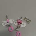 Ceoighe 2 Pack Circular Knitting Machine Tensioner Removable Yarn Tensioner Adapters Compatible with ADDI 48 46 22 Needle (White)