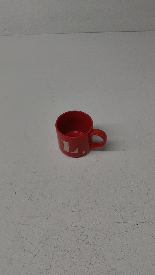 FICLYA MONOGRAM MUG RED