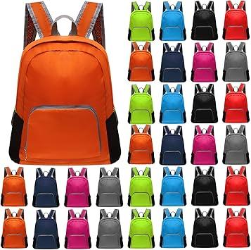 Patelai 48 Pcs 17" Backpacks Bulk for Kids Colorful Bookbags for Elementary Middle High School Boys Girls Charity Donate(Stylish Colors)