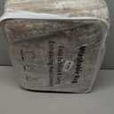 IOHOUZE Abstract Runner Rug 3x12 Ft Washable Runners for Hallways, Non Slip Kitchen Runner Printed Faux Wool Entryway Runner Indoor, Modern Abstract Floor Carpet for Hall Kitchen, Beige Brown (Gold/Yellow/Brown/Beige/White)