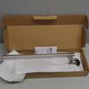 HITSLAM Brushed Nickel 24 Inch Towel Bar for Bathroom, SUS304 Stainless Steel Bathroom Towel Rack Wall Mounted, Modern Home Decor Bath Towel Holder with Hardware Accessories (Total Length 25.7 Inch)