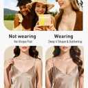 Niidor Adhesive Bra Strapless Ultra Sticky Invisible Push up Silicone Bra Multiple Colors Sizes Reusable for Backless Dress