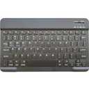 Ultra-Slim Wireless Bluetooth Keyboard, Rechargeable Travel Portable Keyboard Compatible Android, Windows, iOS, Mac OS, For iPhone, Ipad, Samsung, Tablet, Laptop