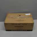 MALACASA 3 Tier Serving Trays for Party, Porcelain Serving Platters and Trays, 12 Inch Tiered Tray Stand, Fruit Tray, Trays for Serving Food, White Dessert Stand with Collapsible Sturdier Metal Rack