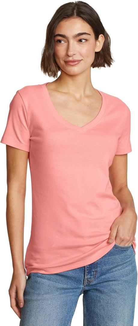 Eddie Bauer Women's Wt Ss Fav VNK Tee (M)