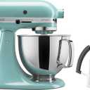 KitchenAid KSM150FEAQ Value Bundle Artisan 5 Quart Stand Mixer, Aqua Sky
