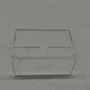 Acrylic Laundry Dryer Sheet Holder, Clear Dryer Sheets Container with Lid for Laundry Room, Clear