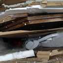 Rolanstar TV Stand with Mount and Power Outlet, Swivel TV Stand Mount with LED Lights for 32/45/55/60/65/70 inch TVs, Rustic Brown Entertainment Center Media Console with Height Adjustable Mount