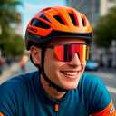 FMY TR90 Unisex Bike & Softball Sunglasses, Polarized UV400 Sports Glasses for Running/Cycling/Baseball