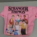 Kid's Stranger Things T-shirt, Size Extra Small (XS), Pink