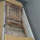 Signature Design by Ashley Berringer | Spindle Back 18" Dining Chairs (Set of 2)  Rustic Light Brown with Upholstered Cushioned Seat