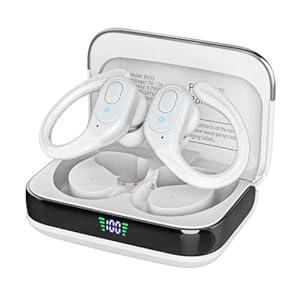 sajawass Wireless Earbuds, Light Brown