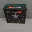 Christmas Tree Topper Lighted with 6 Projection Modes,Christmas Star Tree Topper Built-in LED Rotating Projector Lights 3D Sparkling Christmas Tree Decorations for Xmas Party Holiday Decor(Silver)