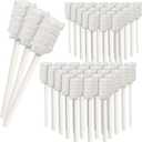 Baby Tongue Cleaner,Disposable Baby Mouth Cleaner, Soft Gauze Toohthbrush Newborn Oral Cleaning Stick Dental Care for 0-36 Month(100)