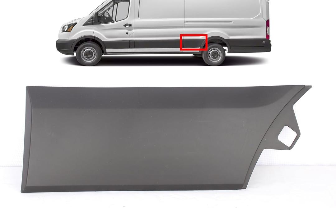 Replacement MOILDING FIT Ford Transit 2015-2023 150 250 350 Rear Trim MOLDING Cover (Left Driver Side)