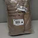 Joydeco Blackout Curtains 95 Inch Length 2 Panels Set, Thermal Insulated Long Curtains& Drapes 2 Burg, Room Darkening Grommet Drapes for Living Room Bedroom Window (W52 x L95 Inch, Khaki)