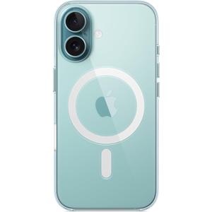 Apple iPhone 16 Clear Case with MagSafe and Camera Control: Lightweight Phone Case, Wireless Charging Compatible, Smooth Glossy Finish