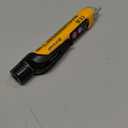 Klein Tools NCVT3P Dual Range Non Contact Voltage Tester, 12 - 1000V AC Pen, Flashlight, Audible and Flashing LED Alarms, Pocket Clip