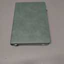 CAGIE Lined Journal Notebook for Women Men 320 Pages 100 Gsm Paper Thick Journaling Notebooks A5 Leather Journals for Writing Hardcover Journal Supplies for Work Note Taking Diary, 5.7x8.3 In, Green