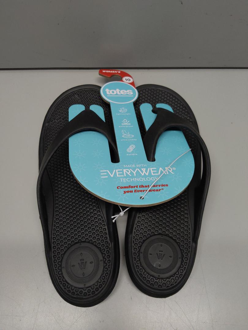 Totes Men's Everywear Ara Thong Sandal