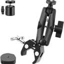 Starlink Mini Ram Clamp Mount for RV Roof Rack Ladder Mount Kit Adjustable Accessories