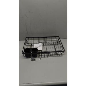 iSPECLE Sink Dish Holder, Black Color HAF002(M_6602)18.5 - 20inches x 11.5