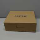 Cestfini Mens Slip On Chelsea Boots (7.5, Black)