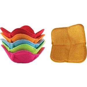 5 Pcs Bowl Cozy Microwave Holder Hot Food Soup Plate Pot Pad Plates Heating Insulated Safe Bowl Holder Multipurpose Pot Pad Plate Cozy Heating Kitchen Reusable Bowl Cozy Hot Pad