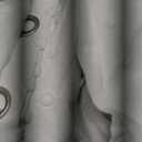 MYSKY HOME 100% Blackout Curtains for Living Room Bedroom Thermal Insulated 102 Inch Length Nursery Curtains 2 Panels Grommet Light Filtering White Pom Pom Sheer Drapes for Sliding Door, 52W x 102L