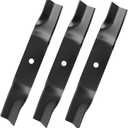 942-04416 High Lift Blades for 54" Deck, 742-04416 Mower Blades Compatible with Cub Cad-et Pro X 654 Z 154 554 Tank Z-Force L54 S54 Lawn Tractor, Replaces 01005337P 01005337 02005018, 3 Pack