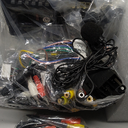 Android 14 Car Stereo Radio for Fiat 500 2007-2015 4+64G Radio with Wireless CarPlay/Android Auto, 7" IPS HD Touch Screen Radio with WiFi/GPS/Bluetooth/Mirror Link/FM/USB/SWC/Backup Camera/Mic