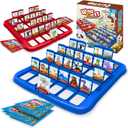 Classic Animal Guessing Board Game for Kids Ages 3 and Up  Who is It?  Two-Player Logic Deduction Game to Boost Cognitive Skills, Family Fun  Travel Friendly Educational Toy