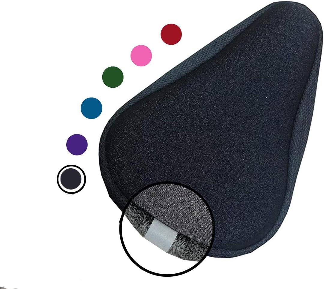 Kids Bike Gel Seat Cushion Cover, 8x5 inch Child Bike Seat Cover Premium Comfortable Small Bicycle Saddle Pad Kids Bike Gel Seat Cushion Cover, 8x5 inch Child Bike Seat Cover Premium Comfortable Small Bicycle Saddle Pad