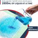 Extra Large Bed Pads with Adhesive Strips 40'' X 36'' Disposable Underpads for Incontinence (30 Pads) Ultra-Absorbent & Leak-Proof Chucks Pads for Adults, Elderly and Kids