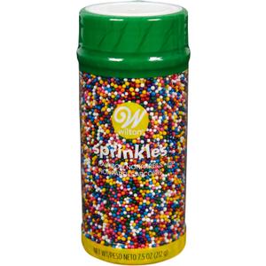 Wilton Rainbow Nonpareils Food Decorative, 7.5-Ounce