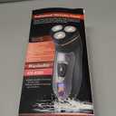 Sakioo Electric Razor for Men, Rechargeable LED Display, Wet/Dry Waterproof, Cordless with Pop Up Trimmer, Silver