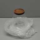 WHJY 1/2 Gallon Glass Jars with Airtight Lids Transparent Clear Kitchen Canister for Pantry Organization Large Food Storage Containers for Coffee Flour Sugar Pasta