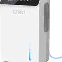 Dehumidifier for Bedroom, Bathroom, with Drain Hose, Quiet, Up to 500 Sq.ft