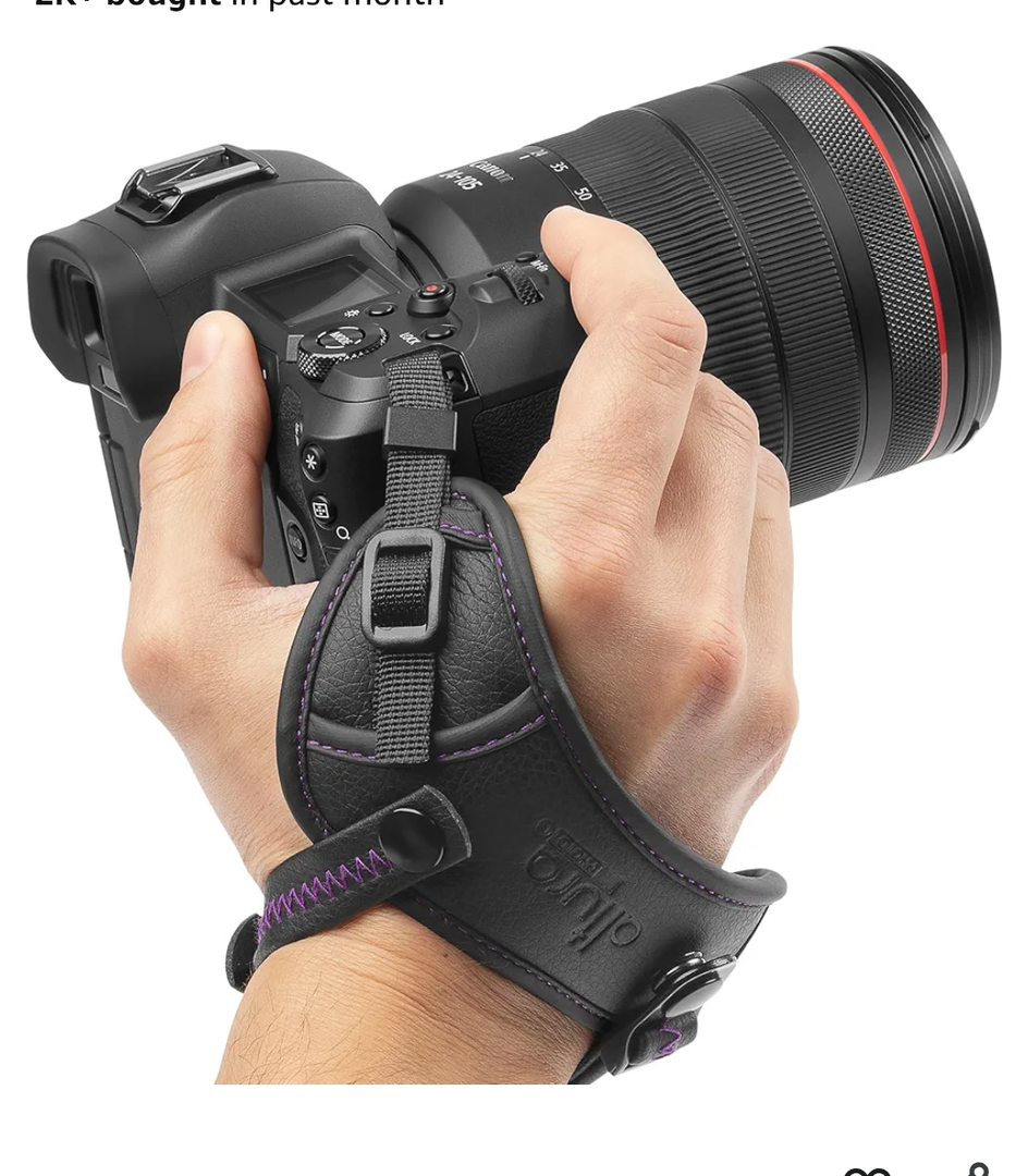 Altura Photo Camera Hand Strap - Rapid Fire Secure Grip, Padded Wrist Straps for Photographers for DSLR and Mirrorless Cameras