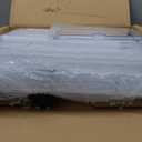 YKLSLH Hat Organizer Box, 6 Boxes for 40 Pack Hats, Upgrade Harder Solid Plastic Hat Organizer for Baseball Caps, Clear Hat Storage with Magnetic Door, Hat Rack Holder Case, White