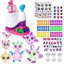 BUSOHA Nano Tape Bubble Kit with Pump Inflation  83 PCS Nano Double Sided Adhesive Tape Bubbles with Decorative Stickers Accessories DIY Party Toys Gifts for Kids Boys Girls