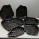 6 pc Flagstone Molds ABS 2mm - Reusable Paver Molds for DIY Stepping Stones & Garden Paths