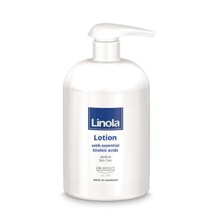 Linola Lotion - Body Lotion with Essential Linoleic Acids - for the Daily Care of Dry & Stressed Skin - Protects & Regenerates Dry Skin - Made in Germany - Vegan - 500 ml (16.9 Fl Oz)